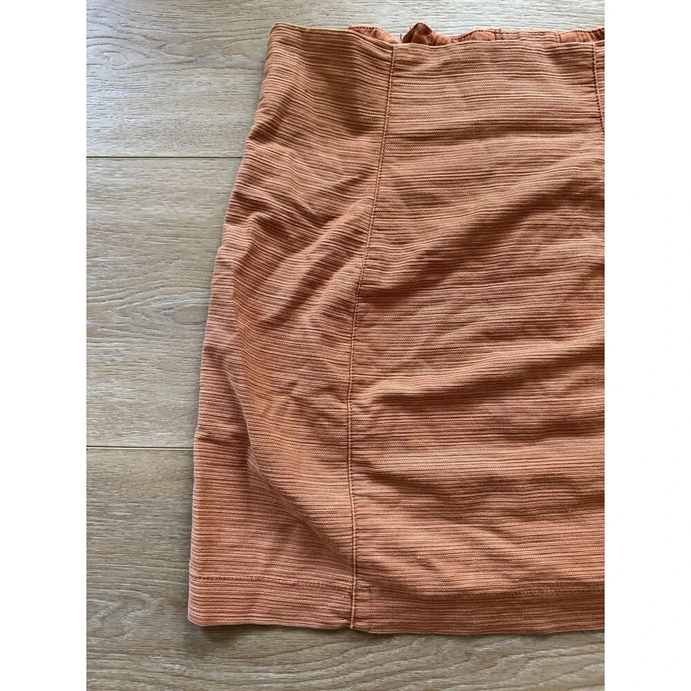 Free People Every Minute Every Hour Mini Skirt Noble Adobe Brown Terra Cotta 10